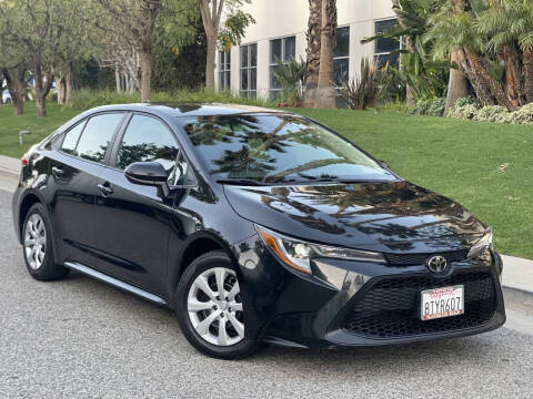 2021 Toyota Corolla for sale at MILLENNIUM MOTORS in Van Nuys CA