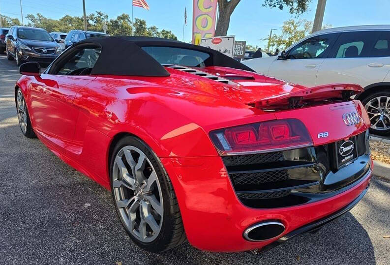 2011 Audi R8 5.2 quattro Spyder