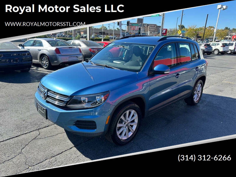 2018 Volkswagen Tiguan Limited for sale at Royal Motor Sales LLC in Saint Louis MO