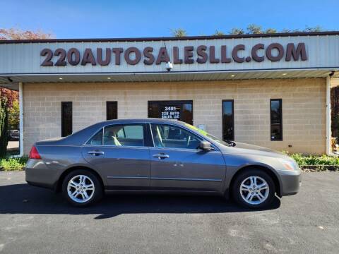 2006 Honda Accord for sale at 220 Auto Sales LLC in Madison NC