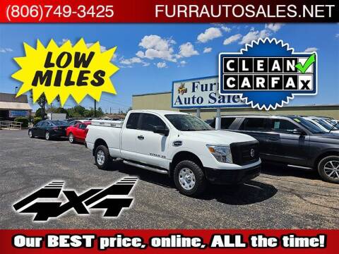 2019 Nissan Titan XD for sale at FURR AUTO SALES in Lubbock TX