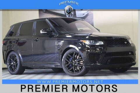 2016 Land Rover Range Rover Sport for sale at Premier Motors in Hayward CA