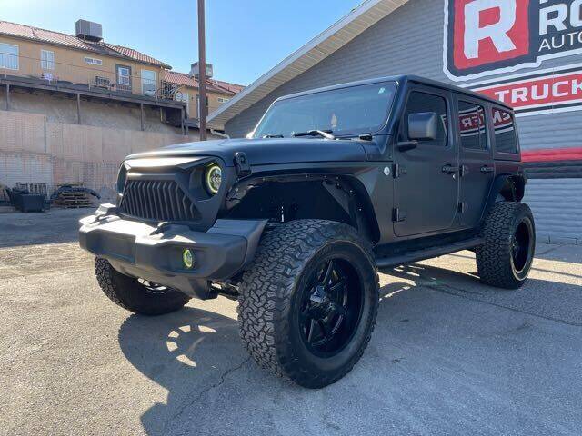 2019 Jeep Wrangler Unlimited for sale at Red Rock Auto Sales in Saint George UT