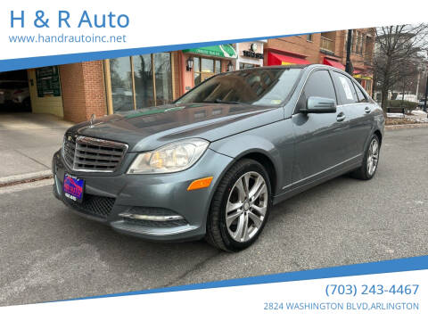 2012 Mercedes-Benz C-Class for sale at H & R Auto in Arlington VA