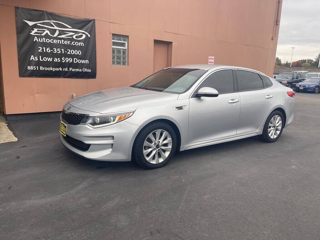 2016 Kia Optima for sale at ENZO AUTO in Parma, OH