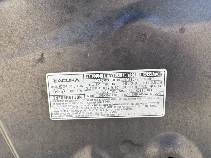 2016 Acura ILX w/Tech w/A-SPEC