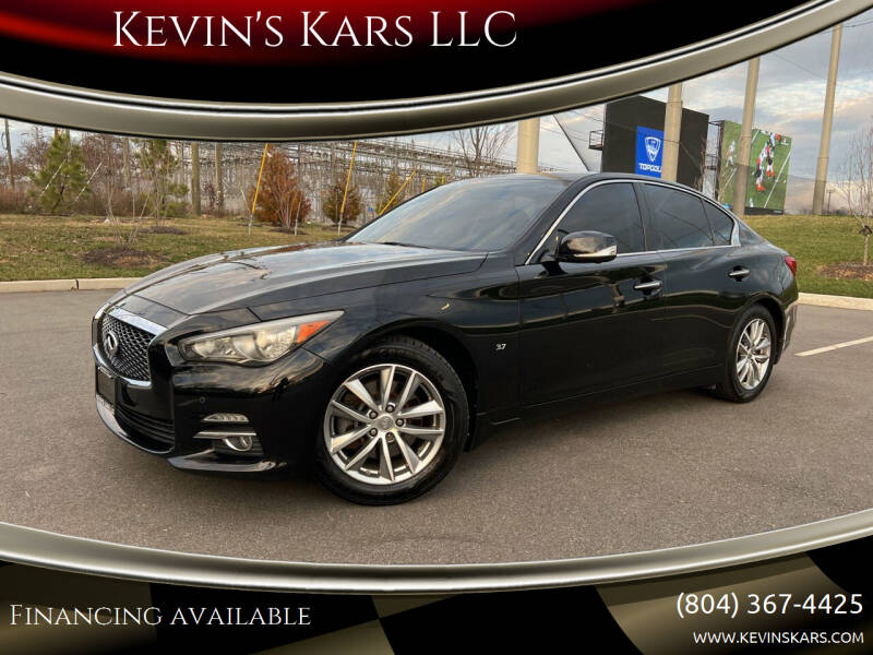 2014 Infiniti Q50 for sale at Kevin's Kars LLC in Richmond VA