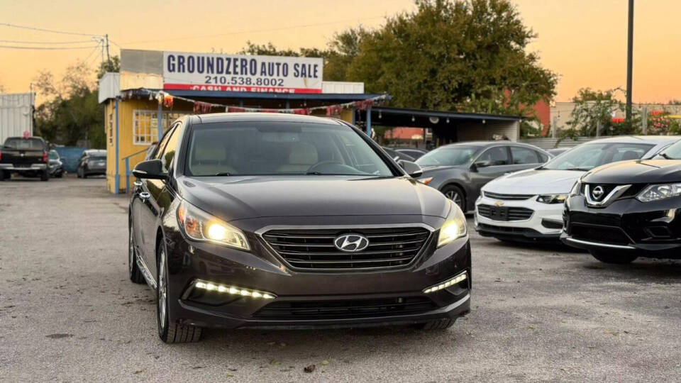 2015 Hyundai SONATA for sale at Groundzero Auto Inc in San Antonio, TX