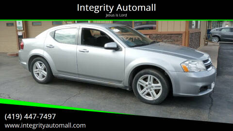 2013 Dodge Avenger for sale at Integrity Automall in Tiffin OH