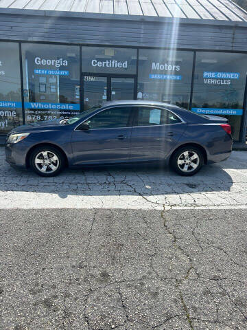 2015 Chevrolet Malibu for sale at Georgia Certified Motors in Stockbridge GA