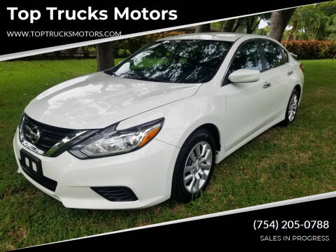 2017 Nissan Altima for sale at Top Trucks Motors in Pompano Beach FL