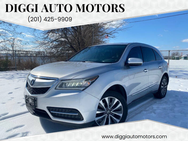 2015 Acura MDX for sale at Diggi Auto Motors in Jersey City NJ