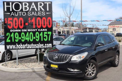 2017 Buick Enclave for sale at Hobart Auto Sales in Hobart IN