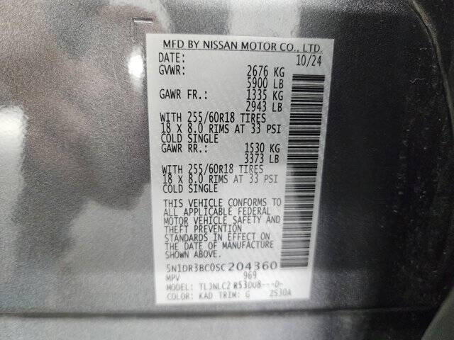 2025 Nissan Pathfinder SV