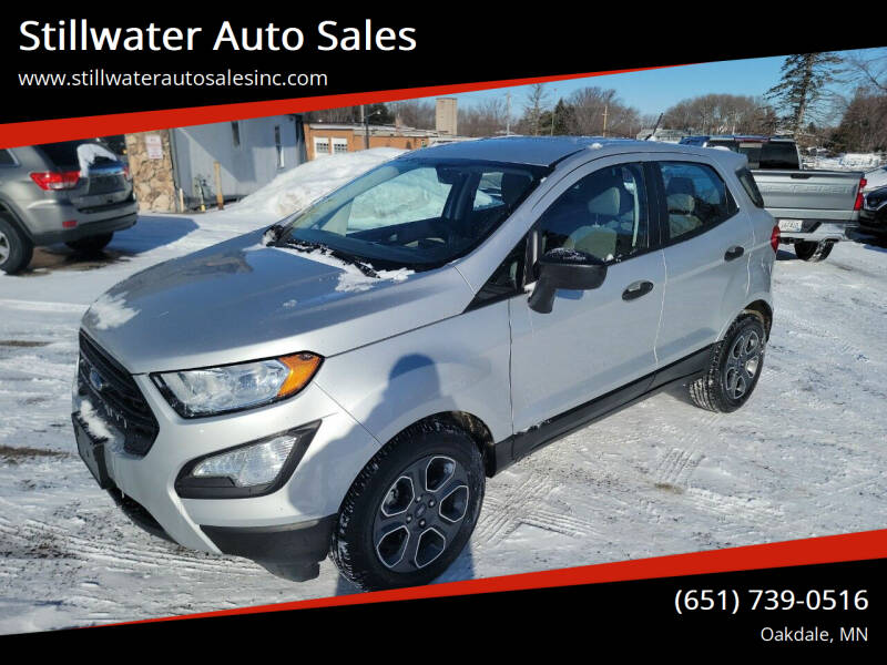 2020 Ford EcoSport for sale at Stillwater Auto Sales in Oakdale MN