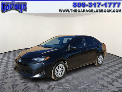 2019 Toyota Corolla for sale at The Garage in Lubbock TX