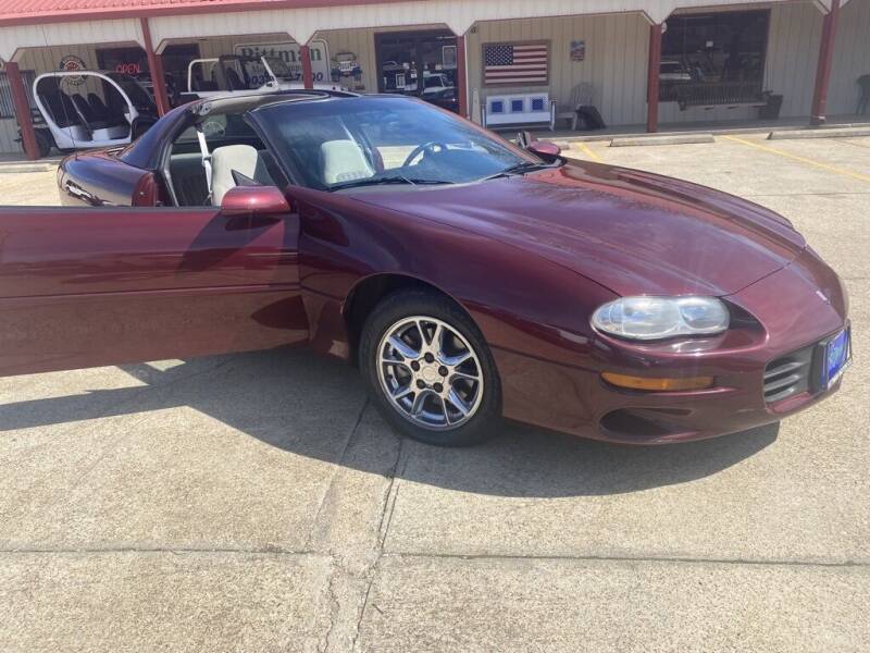 2002 Chevrolet Camaro for sale at PITTMAN MOTOR CO in Lindale TX