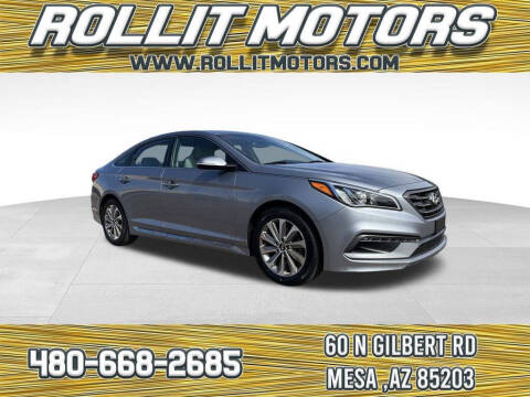 2016 Hyundai Sonata for sale at Rollit Motors in Mesa AZ
