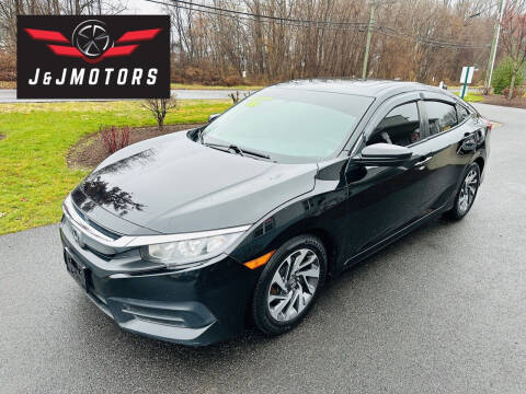 2017 Honda Civic for sale at J & J MOTORS in New Milford CT