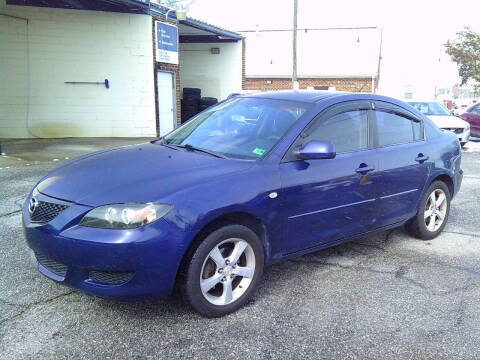 2005 Mazda MAZDA3 for sale at Wamsley's Auto Sales in Colonial Heights VA