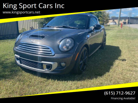 2013 MINI Coupe for sale at King Sport Cars Inc in Madison TN