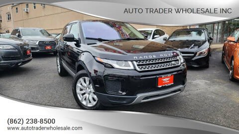 2018 Land Rover Range Rover Evoque for sale at Auto Trader Wholesale Inc in Saddle Brook NJ