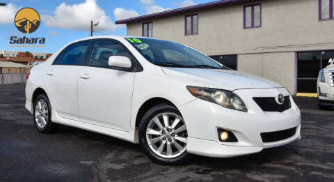 2010 Toyota Corolla for sale at Sahara Pre-Owned Center in Phoenix AZ