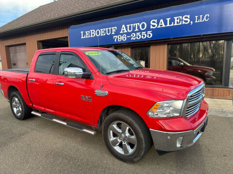 2018 RAM 1500 for sale at LeBoeuf Auto Sales in Waterford PA