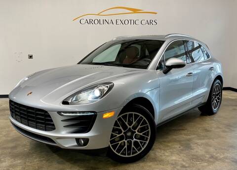 2017 Porsche Macan for sale at Carolina Exotic Cars & Consignment Center in Raleigh NC