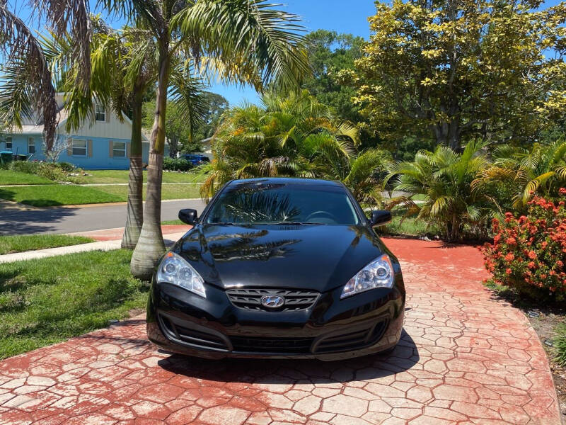 2012 Hyundai Genesis Coupe for sale at ONYX AUTOMOTIVE, LLC in Largo FL