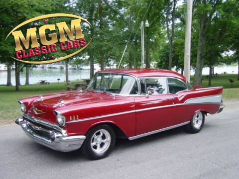1957 Chevrolet Bel Air for sale at MGM CLASSIC CARS in Addison IL