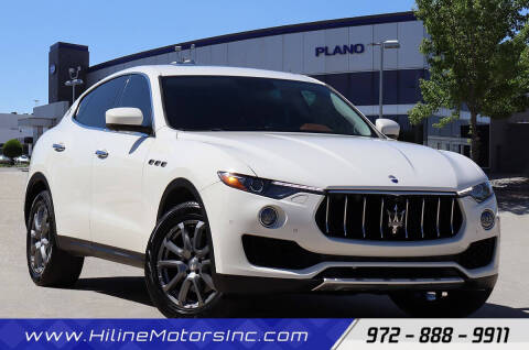 2018 Maserati Levante for sale at HILINE MOTORS in Plano TX