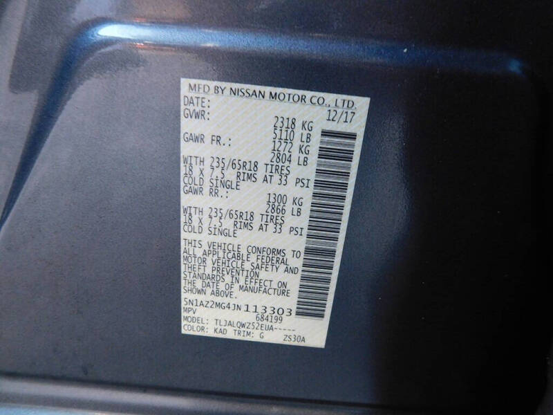 2018 Nissan Murano SV