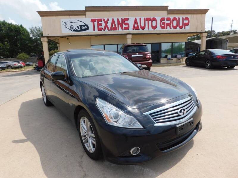 2015 Infiniti Q40 for sale at Texans Auto Group in Spring TX