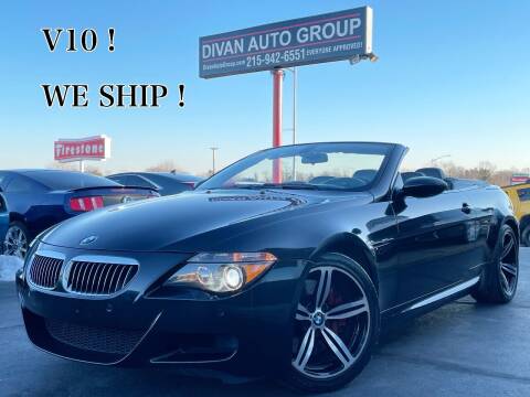 2007 BMW M6 for sale at Divan Auto Group in Feasterville Trevose PA