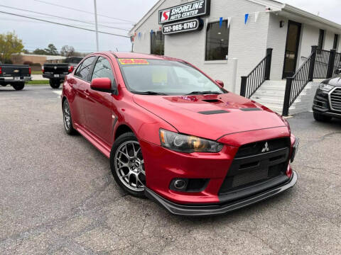 2013 Mitsubishi Lancer Evolution for sale at Driveway Motors in Virginia Beach VA