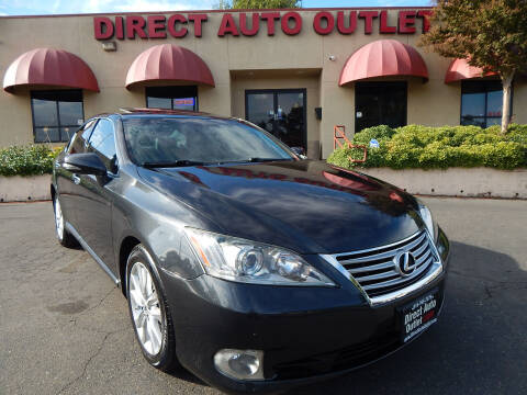 2011 Lexus ES 350 for sale at Direct Auto Outlet LLC in Fair Oaks CA