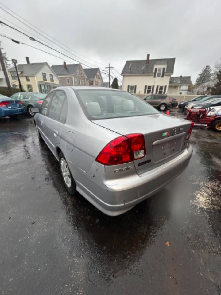 2005 Honda Civic for sale at STATION 7 MOTORS in New Bedford, MA