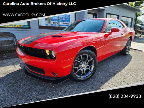 2018 Dodge Challenger for sale at Carolina Auto Brokers of Hickory LLC in Newton NC