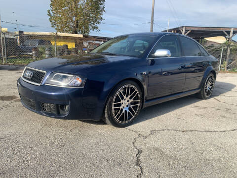 2003 Audi RS 6 for sale at FAIR DEAL AUTO SALES INC in Houston TX