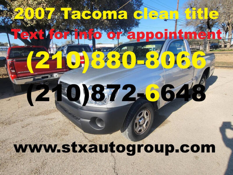 2007 Toyota Tacoma for sale at STX Auto Group in San Antonio TX