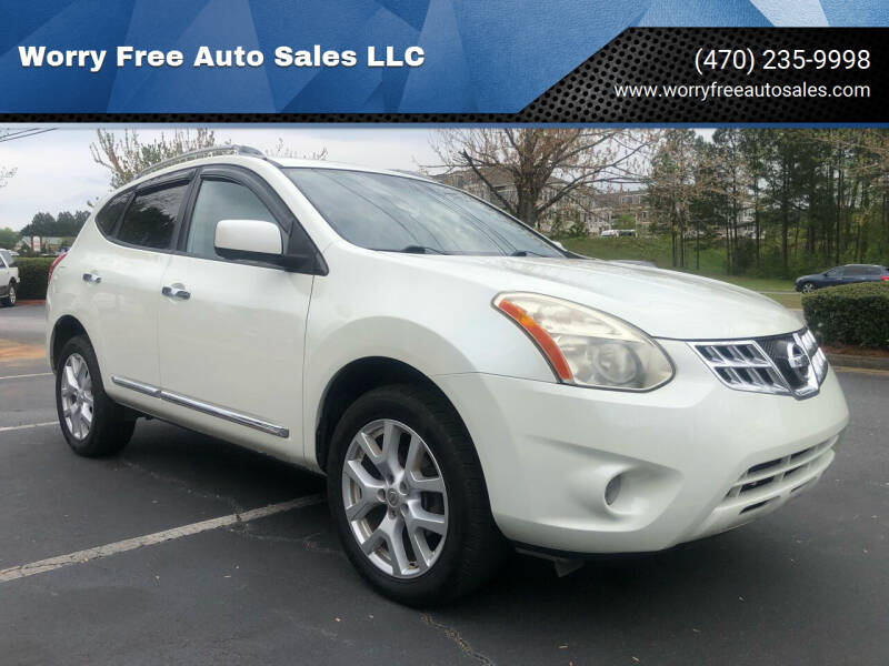 2013 Nissan Rogue for sale at Worry Free Auto Sales LLC in Woodstock GA