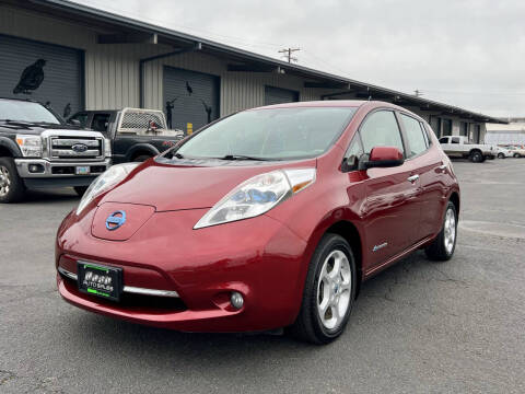 2013 Nissan LEAF for sale at DASH AUTO SALES LLC in Salem OR