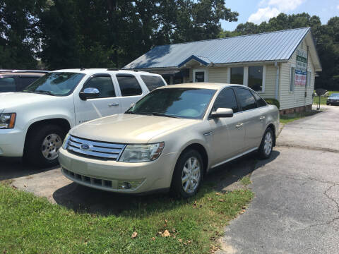 2009 Ford Taurus for sale at Tri-County Auto Sales in Pendleton SC