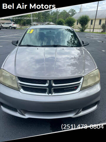 2013 Dodge Avenger for sale at Bel Air Motors in Mobile AL