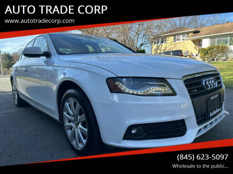2010 Audi A4 for sale at AUTO TRADE CORP in Nanuet NY