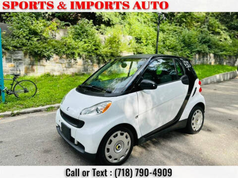 2012 Smart fortwo for sale at Sports & Imports Auto Inc. in Brooklyn NY