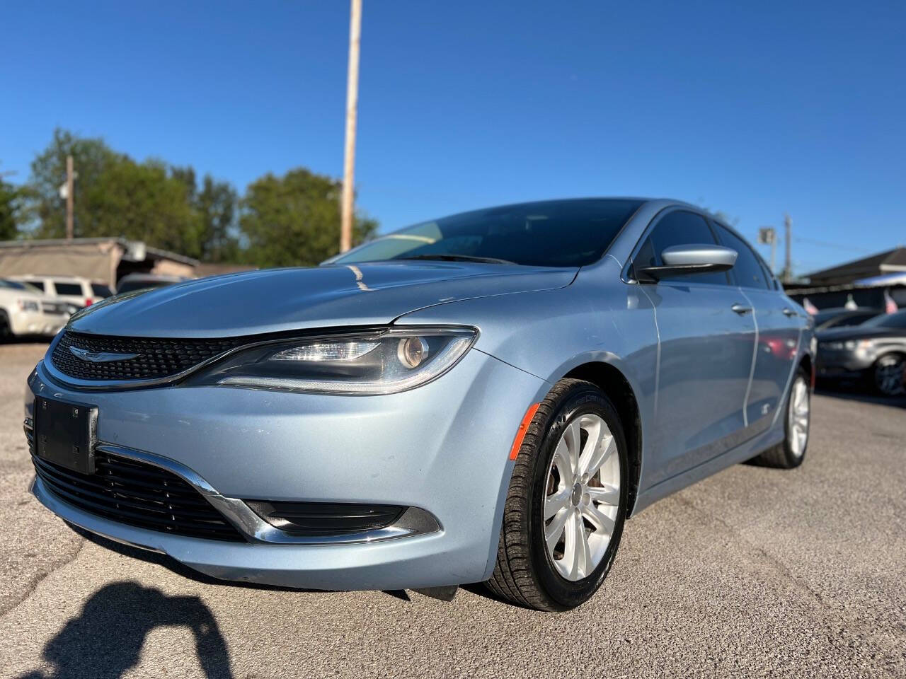 2015 Chrysler 200 for sale at J-R Auto Sales LLC in Houston, TX