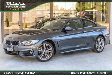 2016 BMW 4 Series for sale at Mich's Foreign Cars in Hickory NC