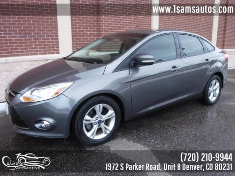 2013 Ford Focus for sale at SAM'S AUTOMOTIVE in Denver CO